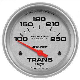 AutoMeter 4457 GAUGE; TRANSMISSION TEMP; 2 5/8in.; 100-250deg.F; ELECTRIC; ULTRA-LITE