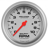 AutoMeter 4497 GAUGE; TACHOMETER; 3 3/8in.; 10K RPM; IN-DASH; ULTRA-LITE