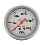 AutoMeter 4622 GAUGE; OIL PRESS; 2 5/8in.; 200PSI; LIQUID FILLED MECH; ULTRA-LITE