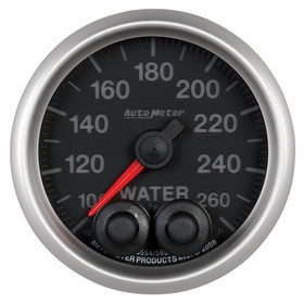 AutoMeter 5654 GAUGE; WATER TEMP; 2 1/16in.; 260deg.F; STEPPER MOTOR W/PEAK/WARN; ELITE