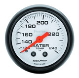 AutoMeter 5732 GAUGE; WATER TEMP; 2 1/16in.; 120-240deg.F; MECHANICAL; PHANTOM