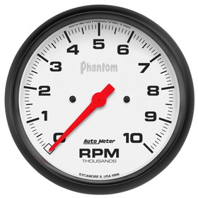 AutoMeter 5898 GAUGE; TACHOMETER; 5in.; 10K RPM; IN-DASH; PHANTOM