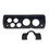 AutoMeter 7031DB 6 GAUGE DIRECT-FIT DASH KIT, A-BODY / DUSTER / DEMON / DART 70-76, DESIGNER BLACK