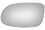 Burco 2873 Burco Side View Mirror Replacement Glass - Clear Glass - 2873