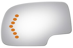 Burco 4017S Burco Side View Mirror Replacement Glass - Clear Glass - 4017S