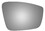 Burco 5437 Burco Side View Mirror Replacement Glass - Clear Glass - 5437