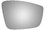 Burco 5437 Burco Side View Mirror Replacement Glass - Clear Glass - 5437
