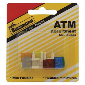 Bussmann BP/ATM-A8RP EATON BUSSMANN BP/ATM-A8-RP Blade Fuse Kit, 8, ATM, Automotive Fuse Kit