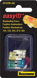 Bussmann BP/ATM-AID Bussmann BP/ATM-AID Assortment Fuse Kit, 5 Pieces