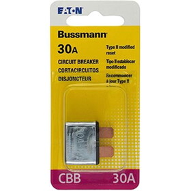 Bussmann BP/CBB30RP Bussmann BP-CBB-30-RP 30 amp Type-II ATC Blade Circuit Breaker