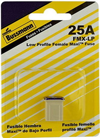 Cooper Bussmann BP/FMX25LP-RP Bussmann BP/FMX-25LP-RP 25 Amp Low Profile ATM Fem Maxi Fuse