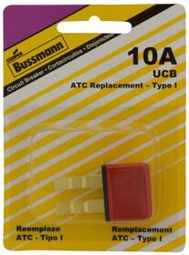 Bussmann BP/UCB10RP Bussmann (BP/UCB-10-RP) 10 Amp Type-I Universal Circuit Breaker