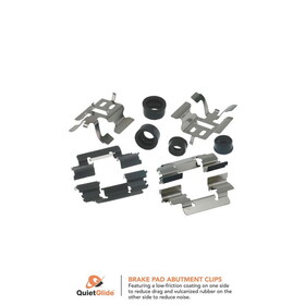 Carlson Quality Brake Parts H5655Q Disc Brake Hardware Kit