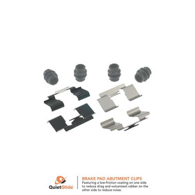 Carlson Quality Brake Parts H5662Q Disc Brake Hardware Kit