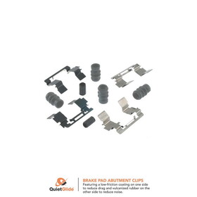 Carlson Quality Brake Parts H5677Q Disc Brake Hardware Kit