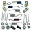 Carlson Quality Brake Parts H7008 Brake Combination Kit