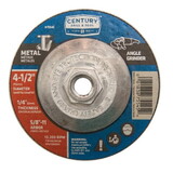 Century Drill & Tool 75545 Century Drill & Tool 75545 Metal Grinding Wheel Type 27 - 4.5 x 0.25 in.
