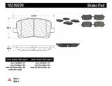 Centric Parts C-Tek 102.09230 Disc Brake Pad Set