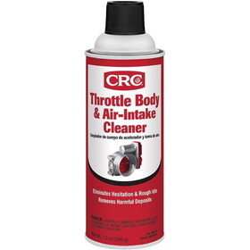 CRC 05078 CRC Throttle Body &amp; Air-Intake Cleaner, 12 Oz., 05078