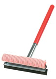 Carrand 9031R Carrand 9031R 8 in. Deluxe Professional Metal Squeegee 16 in. Wood Handle Red