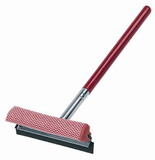 Carrand 9032R Carrand 9032R 8 in. Deluxe Professional Metal Squeegee w/24 in. Wood Handle Red