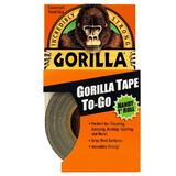 Gorilla Glue 6100105 Gorilla Black Tape To-Go Handy Roll, 1 in
