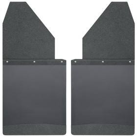 Husky Liners 17112 Husky Liners 17112 Kick Back Mud Flaps 14" Wide - Black Top and Black Weight