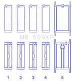 King Engine Bearings MB509XP001 King Bearings