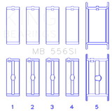 King Engine Bearings MB556SI020 King Bearings