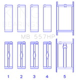 King Engine Bearings MB557HPSTDX King Bearings