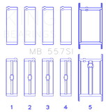 King Engine Bearings MB557SI King Bearings
