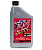 Lucas Oil 10708 Lucas 10708 Motorcycle Oil Synthetic 10W-30 1 Quart
