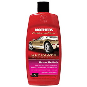 Mothers 07100 MOTHERS CALIFORNIA GOLD PURE POLISH 16 OZ