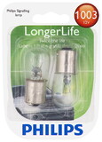 Philips 1003LLB2 Philips Longerlife Miniature 1003Ll, Clear, Twist Type, Always Change In Pairs!