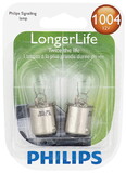 Philips 1004LLB2 Philips Longerlife Miniature 1004Ll, Clear, Twist Type, Always Change In Pairs!