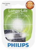 Philips 12516LLB2 Philips Longerlife Miniature 12516Ll, Clear, Push Type, Always Change In Pairs!