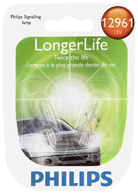 Philips 12961LLB2 Philips Longerlife Miniature 12961Ll, W2, 1X9, 5D, Glass, Always Change In Pairs!