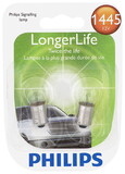 Philips 1445LLB2 Philips Longerlife Miniature 1445Ll, Clear, Twist Type, Always Change In Pairs!