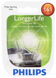 Philips 161LLB2 Philips Longerlife Miniature 161Ll, W2, 1X9, 5D, Glass, Always Change In Pairs!