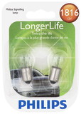 Philips 1816LLB2 Philips Longerlife Miniature 1816Ll, Clear, 13, Always Change In Pairs!