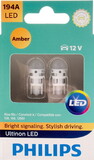 Philips 194ALED Philips Ultinon LED 194ALED, W2, 1X9, 5D, Plastic, Always Change In Pairs!