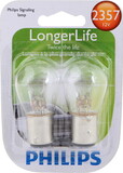 Philips 2357LLB2 Philips Longerlife Miniature 2357Ll, Clear, Twist Type, Always Change In Pairs!
