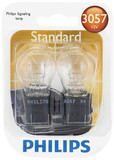 Philips 3057B2 Philips Standard Miniature 3057, Clear, Push Type, Always Change In Pairs!