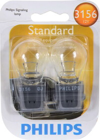Philips 3156B2 Philips Standard Miniature 3156, Clear, Push Type, Always Change In Pairs!