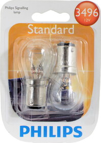 Philips 3496B2 Philips Standard Miniature 3496, Clear, Push Type, Always Change In Pairs!