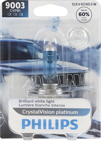 Philips 9003CVPB1 Philips 9003CVPB1 CrystalVision Platinum - Single Blister Pack