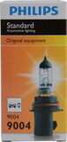 Philips 9004C1 Philips Standard Headlight 9004, P29T, Clear, Always Change In Pairs!