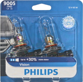 Philips 9005PRB2 Philips 9005 Vision Headlight, Pack of 2