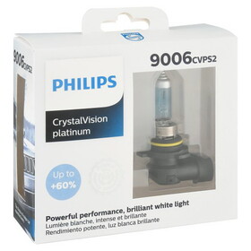 Philips 9006CVPS2 Philips 9006 Crystal Vision Platinum 51W Two Headlight Fog Automotive Light Bulbs Halogen