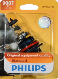Philips 9007B1 Philips Standard Headlight 9007, Px29T, Clear, Always Change In Pairs!